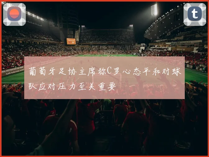 葡萄牙足协主席称C罗心态平和对球队应对压力至关重要